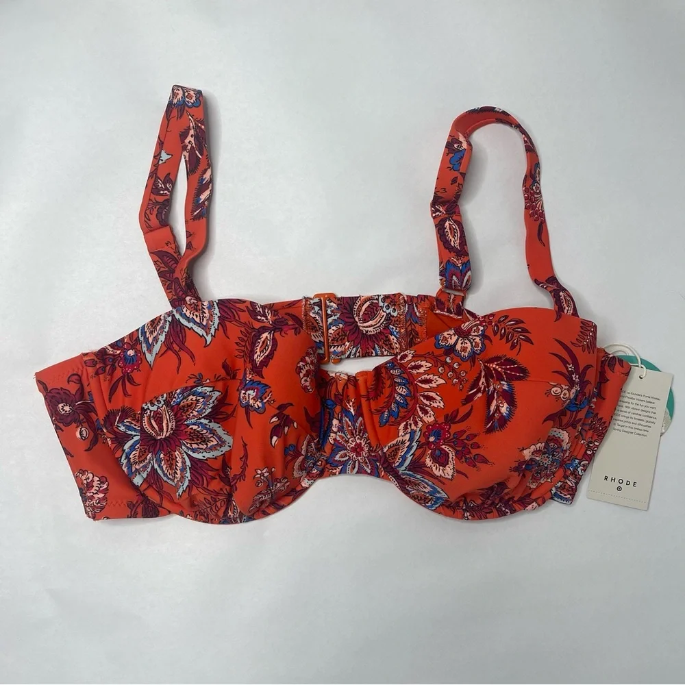 New Rhode 2 piece swimsuit bikini size 22 top‎ and 4x bottoms